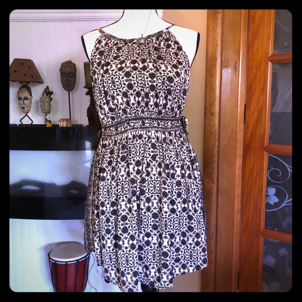 NWT free people black & white print SZ M